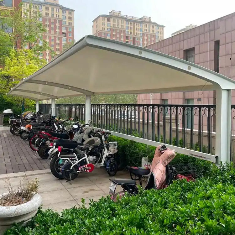 丰城市膜结构电动车棚